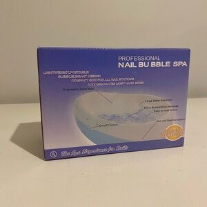At Home Manicure - Nail Bubble Spa - Blue - NWT, never used, in packaging